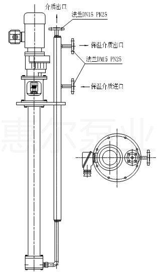 液下齒輪泵結(jié)構(gòu)圖